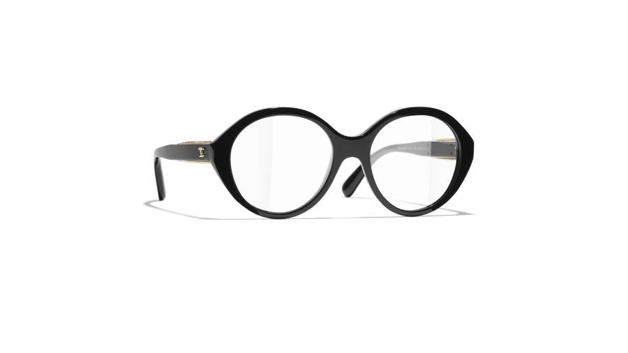 Brille CHANEL CH3459 C622 49-20 Schwarz auf Lager