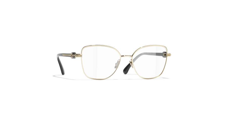 Brille CHANEL CH2212 C395 55-17 Gold auf Lager