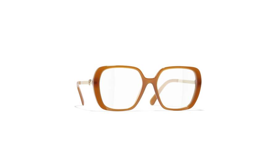 Brille CHANEL CH3462 1760 54-17 Braun auf Lager