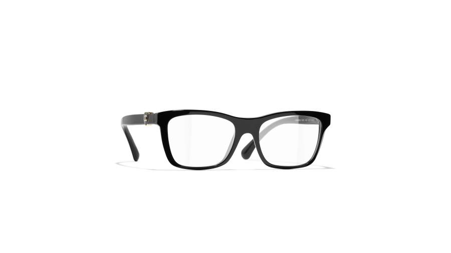 Brille CHANEL CH3465 C622 54-17 Schwarz auf Lager