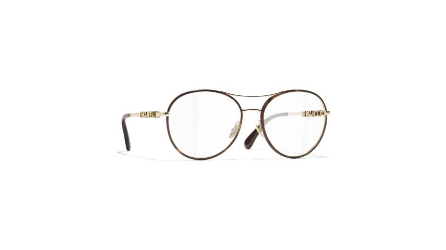 Brille CHANEL CH2214 C429 53-17 Dark havana auf Lager