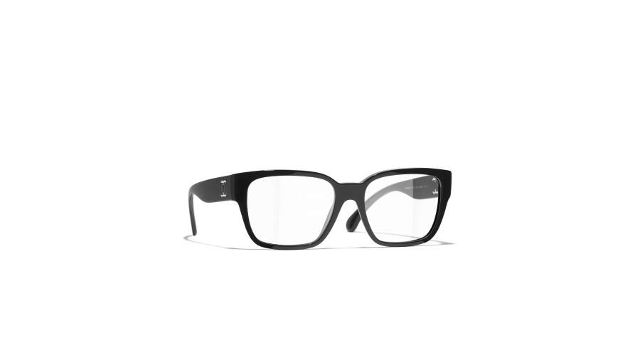 Brille CHANEL CH3475 C501 52-17 Schwarz auf Lager