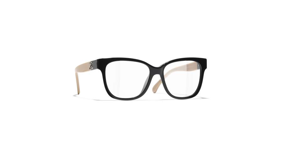 Brille CHANEL CH3472 C534 52-17 Schwarz auf Lager